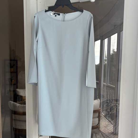 Lafayette 148 New York Dresses & Skirts - Lafayette 148 New York Light Blue Long Sleeve Dress